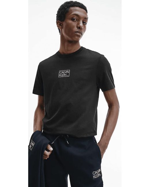 Calvin Klein Cotton Chest Box Logo T 