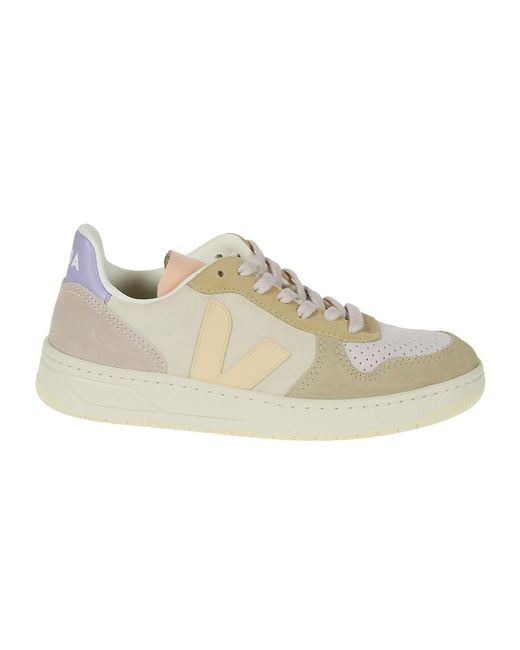Veja Flat Shoes Pink in Natural Lyst