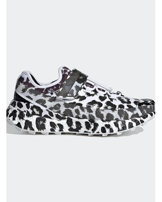 adidas By Stella McCartney Leopard Outdoor Trail Boost Shoe in Black | Lyst