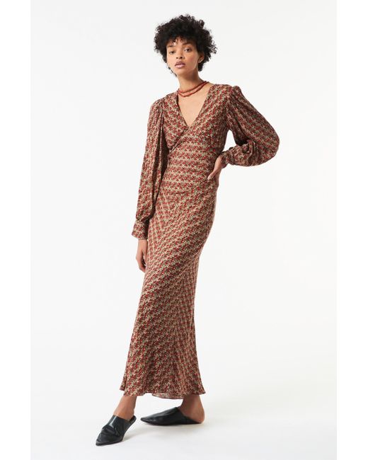 Antik Batik Aw21 Mireille Printed Maxi 