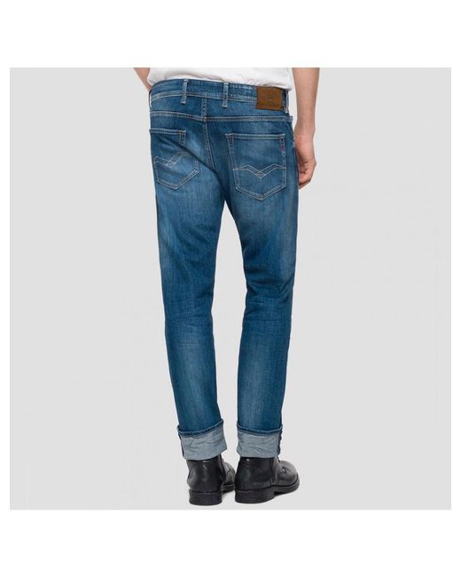 Replay Denim Grover Straight Fit Jeans 