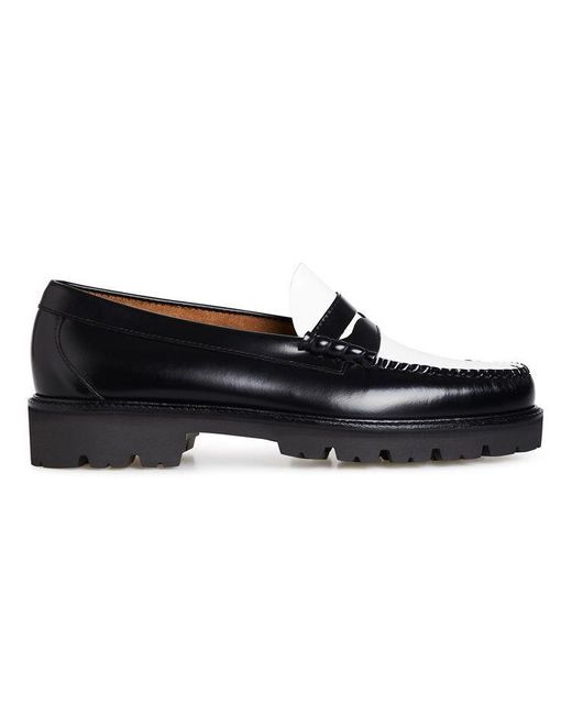 G.H. Bass & Co. Gh Bass Weejuns 90s Larson Penny Loafer - Black & White ...