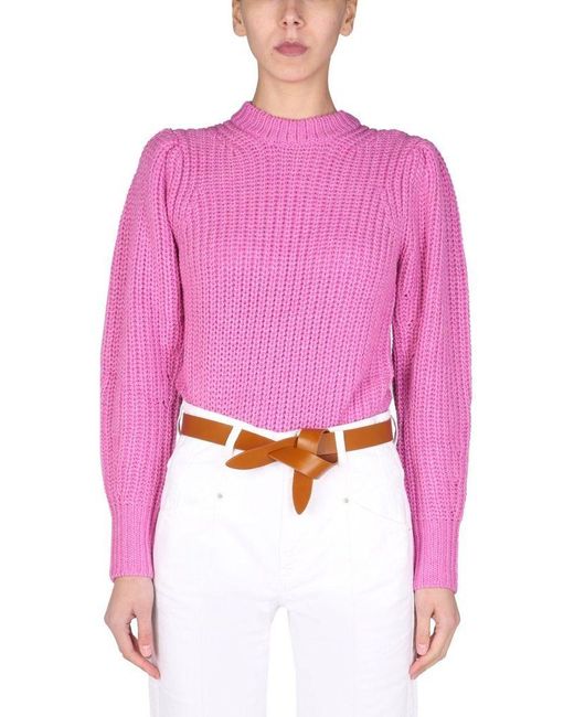Étoile Isabel Marant Isabel Marant Étoile Other Materials Sweater in Pink -  Lyst