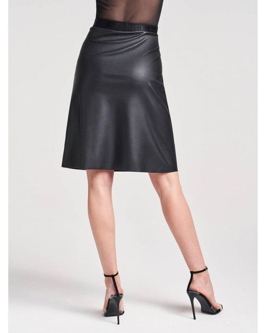 Faux Leather Estella A Line Midi Atterley Women Clothing Skirts Leather Skirts 
