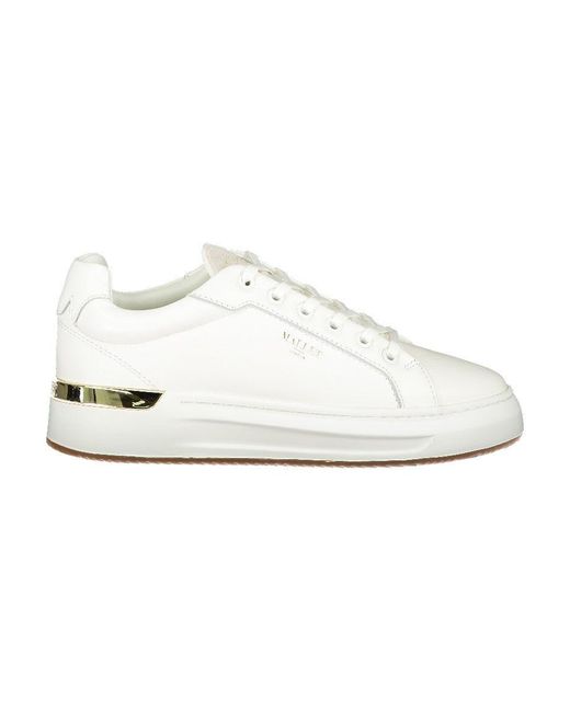 mallet grftr trainers white