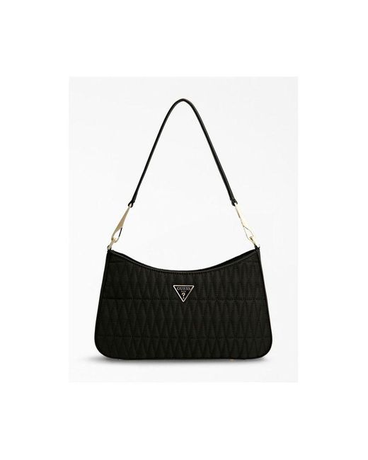 guess layla top zip hobo shoulder bag