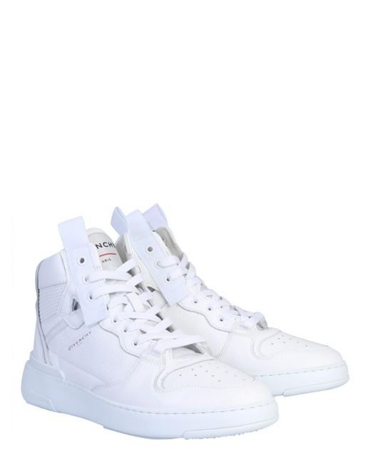 Givenchy Leather Wing High-top Sneakers in White for Men - Save 32% - Lyst