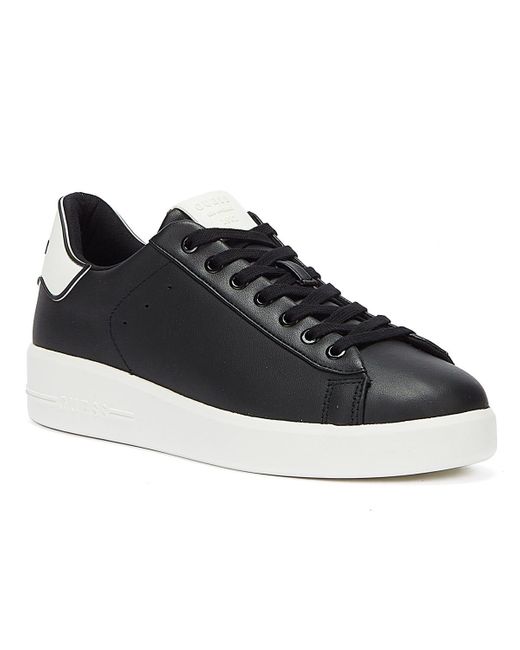 guess black womens trainers