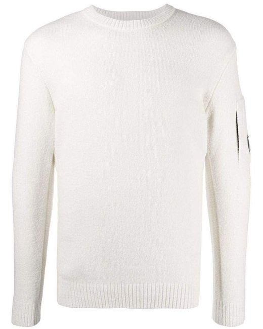 white cp jumper