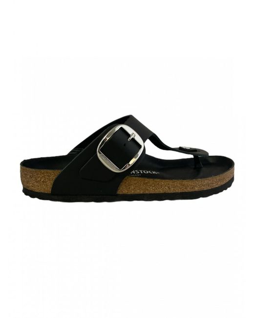 gizeh big buckle birkenstock black