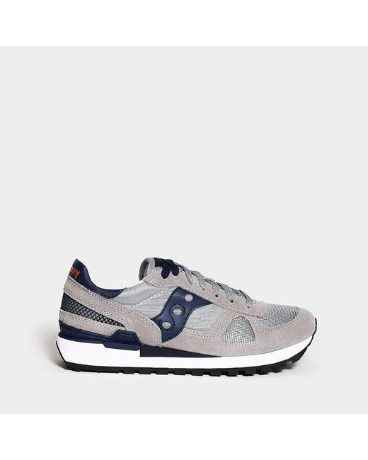 Saucony Suede Sneakers Shadow in Blue for Men | Lyst