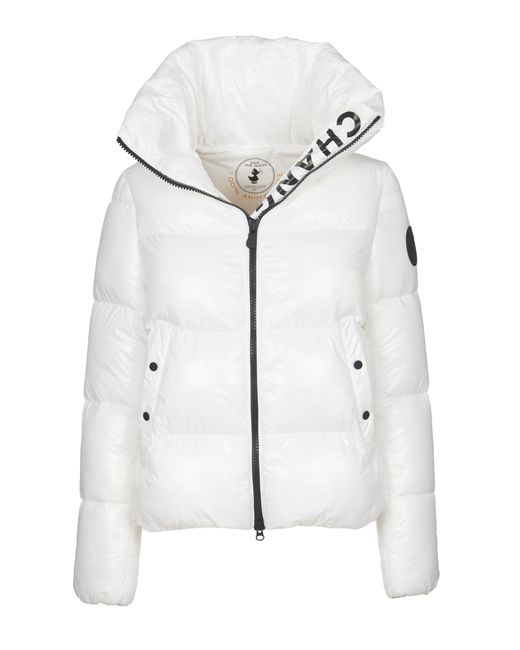 Save The Duck Synthetic Isla Jacket in White | Lyst