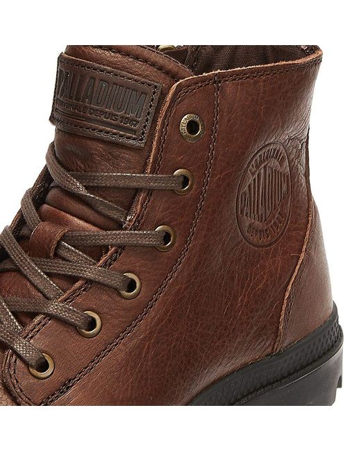 Palladium Leather Pampa Hi Zip Lth Ess Bison Boots in Brown for Men | Lyst  Australia