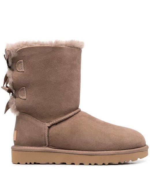UGG Bailey Bow Ii Caribou Boots in Brown - Save 30% | Lyst Canada