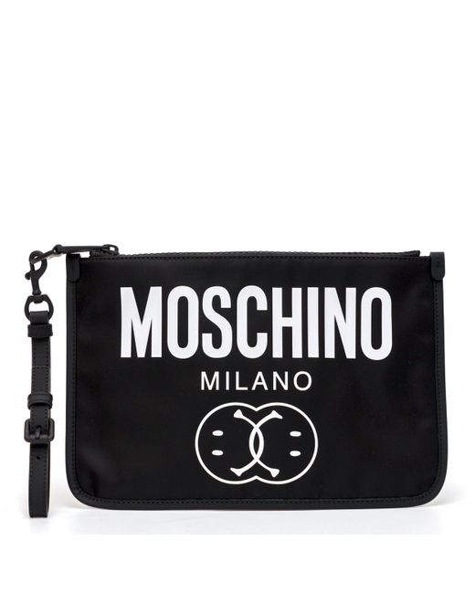 Moschino Pochette Couture Milano in Black for Men | Lyst