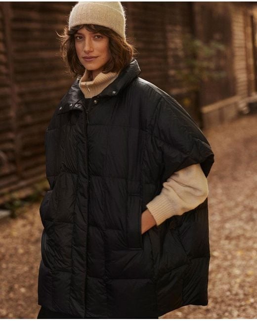 Part Two Synthetic Raina Short Sleeve Jacket in Black Lyst