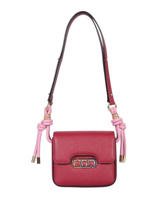 Marc Jacobs Leather Mini The J Link Bag in Bordeaux (Red) Save 28 Lyst