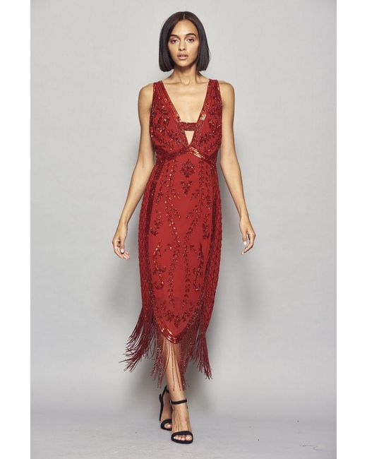 frock and frill flapper dress