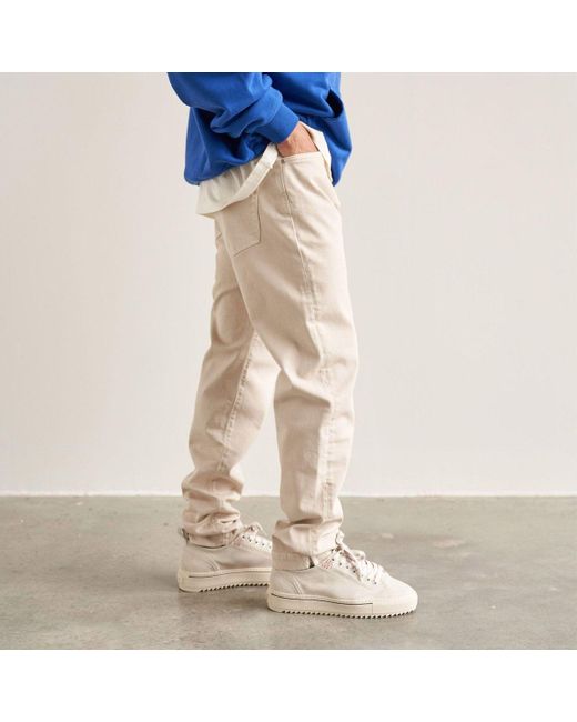 Represent B Baggy Denim in White for Men | Lyst