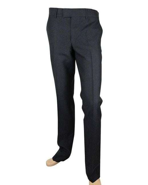 Gucci Panama Dark Wool Mohair Formal Pant 399324 in Grey (Gray) for Men ...
