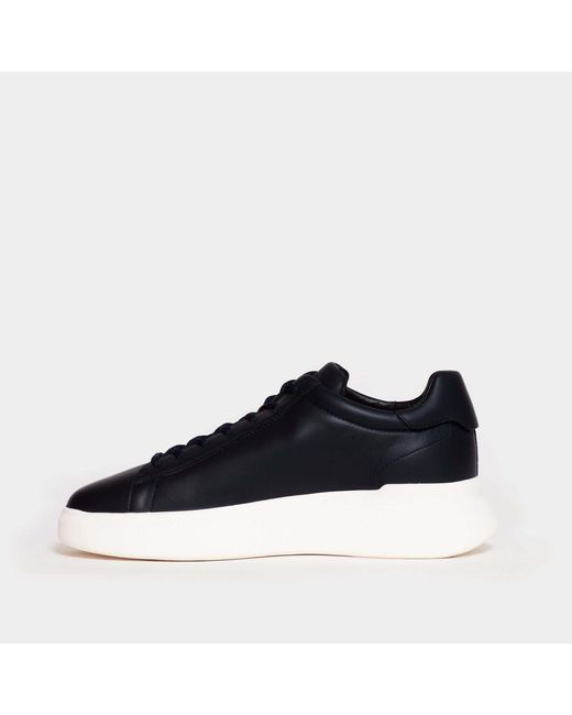 Hogan Sneakers Cassetta Nuovo In Pelle Blu in Blue for Men - Lyst