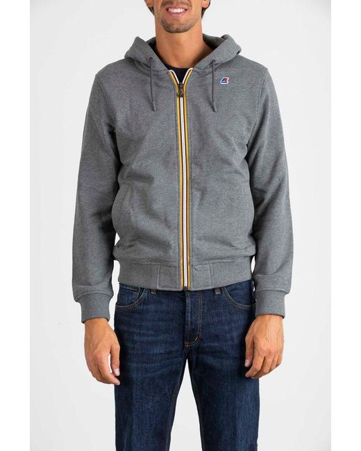 k way grey jacket