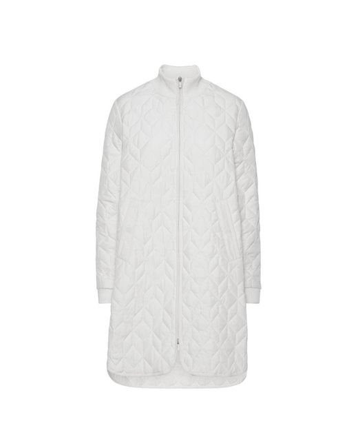 Ilse Jacobsen Synthetic Padded Quilt Coat - Milk Creme in White | Lyst
