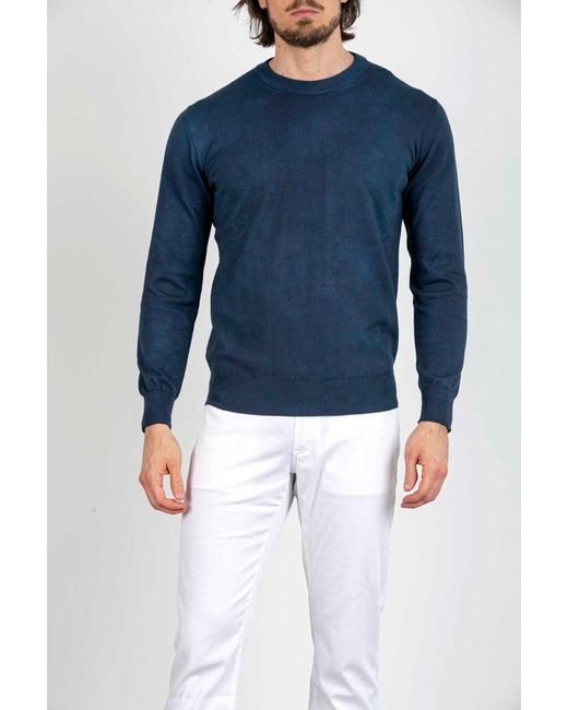 Altea Maglia Maltinta in Blue for Men | Lyst Australia