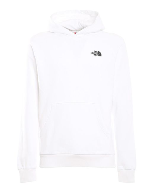 The North Face Cotton M Raglan Redbox Hoodie in White for Men - Save 25% |  Lyst