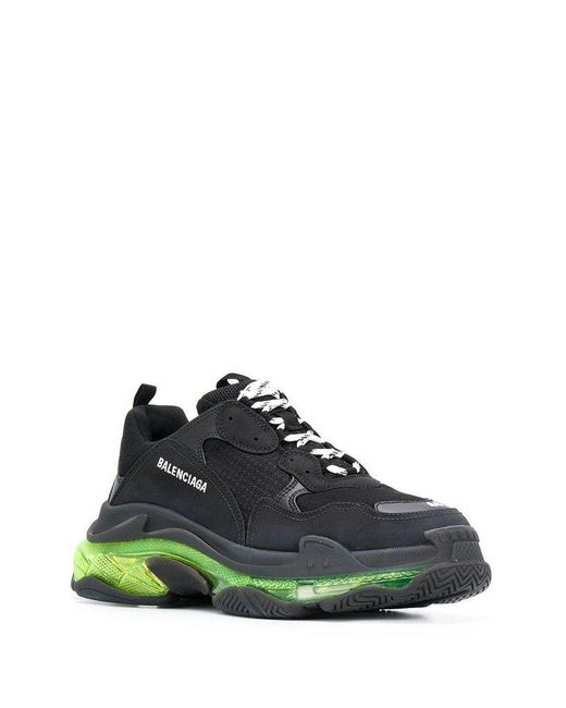 bjærgning pensionist Samme Balenciaga Triple S Clear Sole Sneaker in Black for Men - Save 40% - Lyst