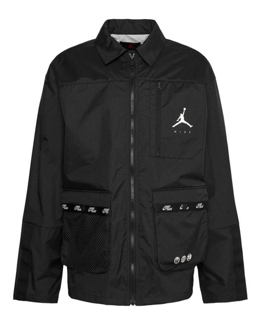 Nike Track Jacket in Black for Men Lyst