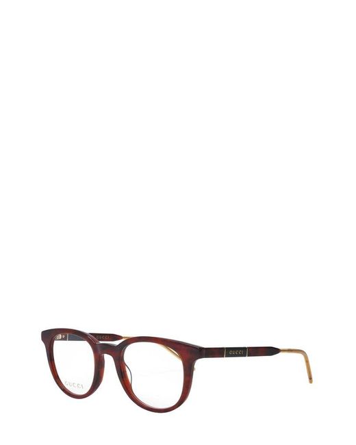 Gucci GG0845O Havana Male Eyeglasses in Brown for Men Lyst Canada