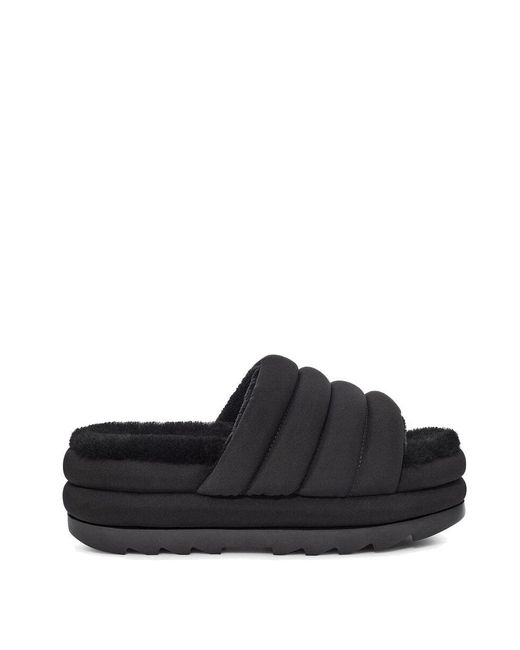 UGG Maxi Slide in Black Lyst