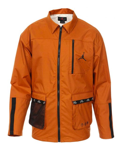 Nike Jackets Black in Orange,Black (Orange) for Men Lyst