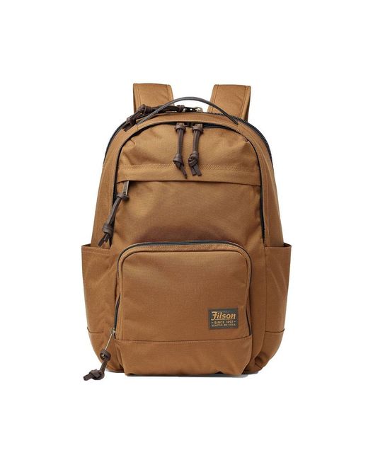 Filson Synthetic Dryden Backpack Whiskey in Brown for Men - Lyst