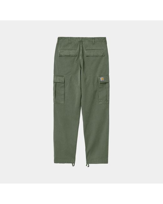 carhartt wip regular cargo pant dollar green