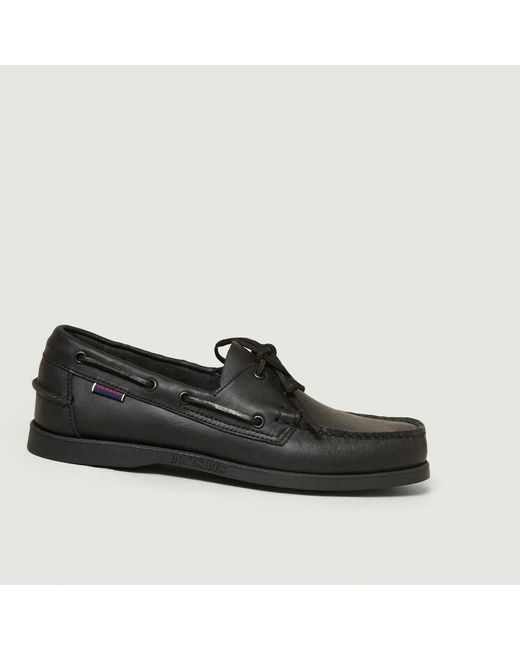 Sebago Portland Leather Boat Shoes Full 