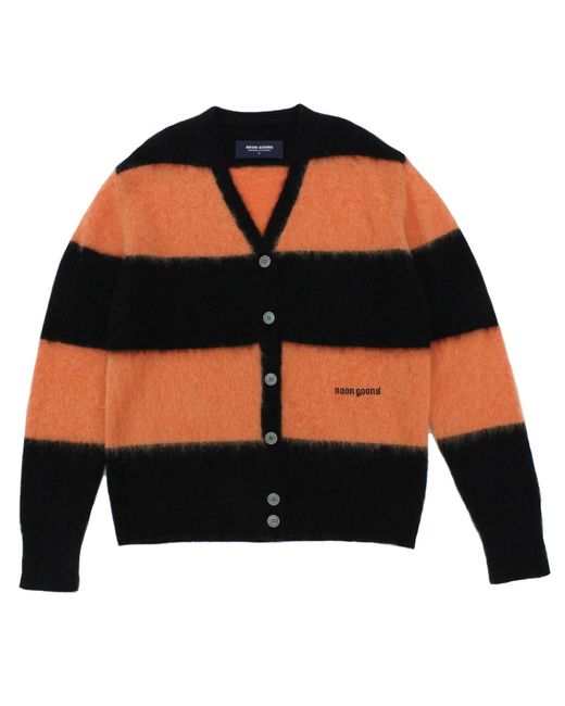Noon Goons Cardigan Unone Stripe Mohair 