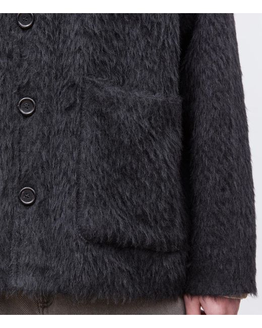 Our Legacy Cardigan Mohair in Black for Men | Lyst