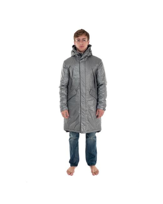 KRAKATAU Jacket For Long Parka Qm218 Zeroth Qm218 in Grey (Gray) for Men -  Lyst