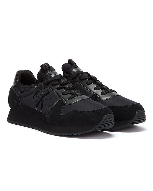 calvin klein runner lace up