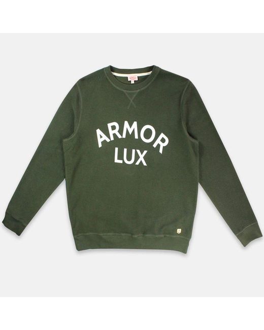 Armor Lux Cotton Armor-lux Paris Heritage Sweatshirt - Olive/armor-lux in  Green for Men - Lyst