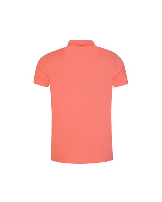 BOSS by HUGO BOSS Piro Polo Shirt in Pink for Men | Lyst