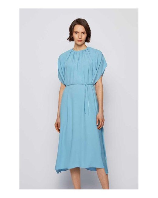 hugo boss midi dress