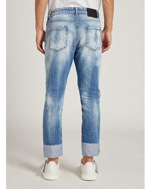 John Richmond Denim Jeans Uomo Richmond Rmp22204je in Blue for Men | Lyst