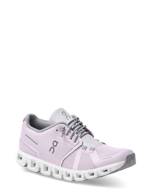 on cloud shoes purple