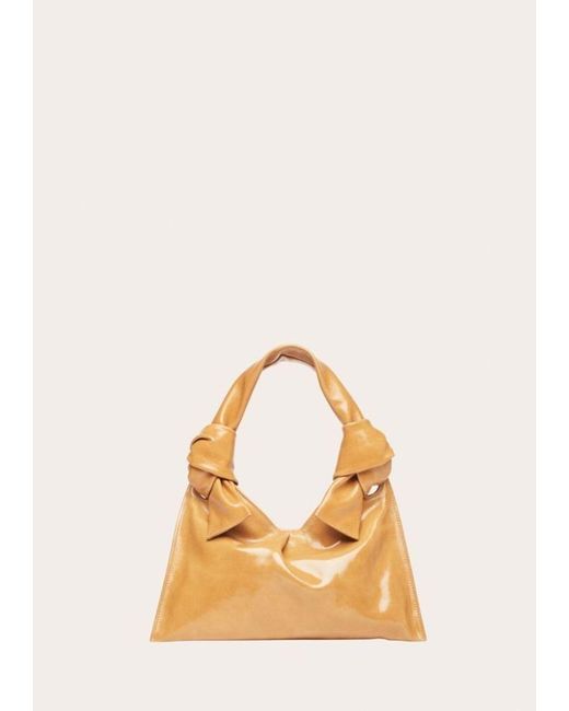 tan evening bag