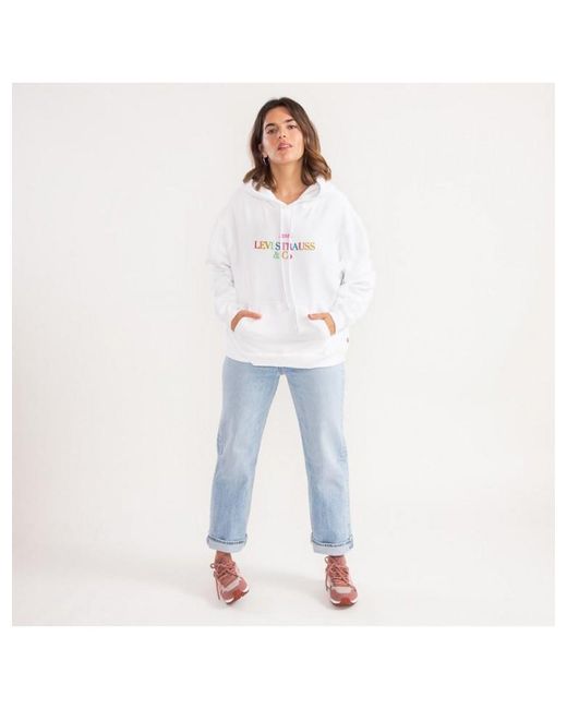Embroidered Logo Hoodie 