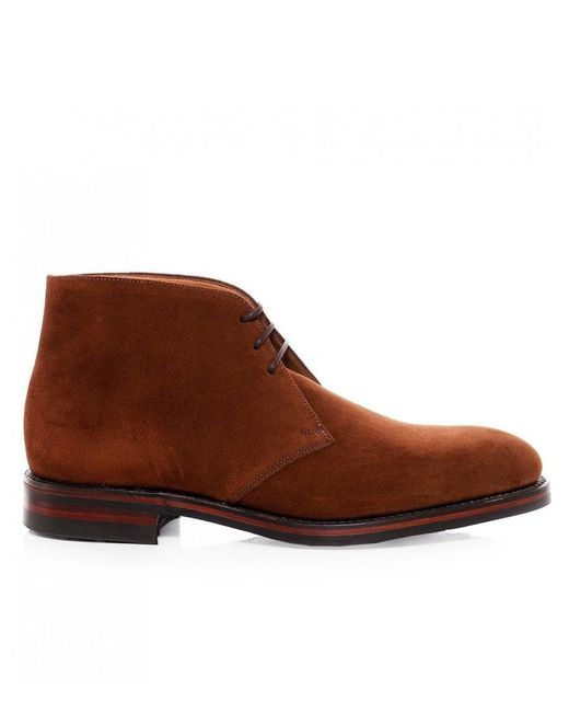 Loake Suede Kempton Chukka Boots in Brown for Men | Lyst UK