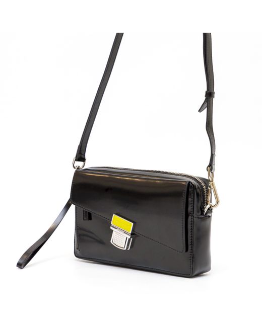 MSGM Borsa Con Logo Frontale in Black | Lyst